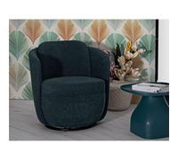 Poltrona Girevole Torino Ottanio combina comfort e design Dimensioni 70x72xh 75 cm Altezza seduta 44,5 - peso 19 kg colore Oro E Grigio grigio