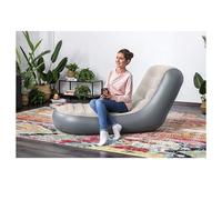 POLTRONA GONFIABILE CHAISE SPORT LOUNGER 165X84X79 CM SUPERFICIE FLOCCATA 75064
