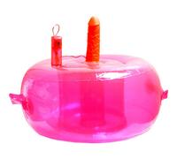 Poltrona Gonfiabile con Vibratore Seven Creations Ecstasy - Rosa