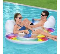 Poltrona gonfiabile doppia Rainbow Dream