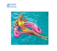 POLTRONA GONFIABILE FARFALLA INTEX 58859 COLORI ASSORTITI RELAX PISCINE MARE