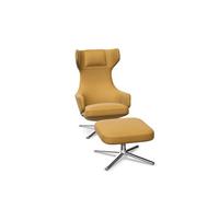Poltrona Grand Repos con poggiapiedi Cosy 2 Canola/Basic Dark