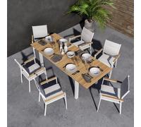 Poltrona Hills Bianca - Eleganza e Comfort per gli Spazi Esterni