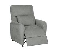 POLTRONA HOMCOM IT700-185V90CG - reclinabile massaggiante ergonomica regolabile con braccioli