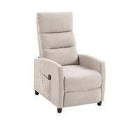 POLTRONA HOMCOM IT700-204V90CW - massaggiante reclinabile ergonomica con braccioli