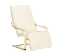 POLTRONA HOMCOM IT833-132V00CW - relax ergonomica regolabile con poggiapiedi, design moderno