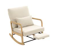 POLTRONA HOMCOM IT83B-576V00CW - ufficio ergonomica regolabile con poggiapiedi