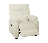 POLTRONA HOMCOM IT83B-654V90WT - reclinabile elettrica ergonomica regolabile con braccioli