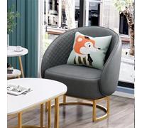 Poltrona imbottita per camera da letto, soggiorno, divano, poltrona, club, sedia moderna, per soggiorno, camera da letto, ufficio 6