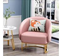 Poltrona imbottita per camera da letto, soggiorno, divano, poltrona, club, sedia moderna, per soggiorno, camera da letto, ufficio, 8