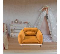 Poltrona in Miniatura Modello di Divano per Casa Delle Bambole Mobile Elegante