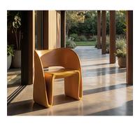 Poltrona in Polyethylene Sand Senape cm 65x57,5x h 76 altezza Seduta cm 45- peso 12 kg senape