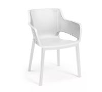 Poltrona in Resina modello Elisa Colore Bianco