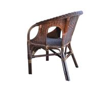 Poltrona in Vimini Rattan per Esterno ed Interno cm 67X80X86 H