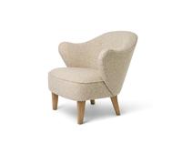 Poltrona Ingeborg Rovere Naturale/Bottoni Vegetali/0001 Beige