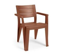 POLTRONA JULIE ROSSO TERRA