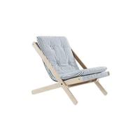 Poltrona Karup Boogie 611 Blu spiaggia/Faggio Grezzo