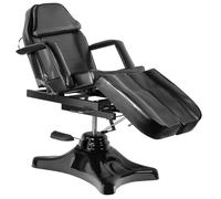 Poltrona/Lettino multifunzione Regolabile In Altezza | mod. 234c (nero)