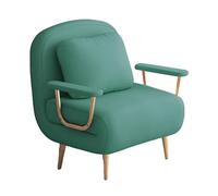 Poltrona letto trasformabile ergonomica per una persona, con schienale regolabile (6 posizioni), ideale per appartamenti e hotel, design compatto (D: 190 x 72 x 32 cm)