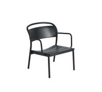 Poltrona Linear Steel Antracite Nero