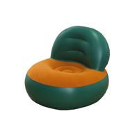 Poltrona Lounge Gonfiabile - 35,43x35,43x28,35 Pollici Pompa D'aria Inclusa | Uso Interno Della Camera Da Del Soggiorno | Sedia Da Spiaggia Per Picnic Da Campeggio Da Viaggio All'aperto | Sedile