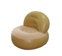 Poltrona Lounge Gonfiabile - 35,43x35,43x28,35 Pollici Pompa D'aria Inclusa | Uso Interno Della Camera Da Del Soggiorno | Sedia Da Spiaggia Per Picnic Da Campeggio Da Viaggio All'aperto | Sedile