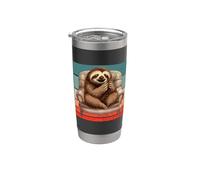 Poltrona lounge Sloth accogliente pace calma tranquillità Bicchiere termico in acciaio inox doppia parete