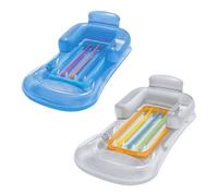 Bestway 43028 galleggiante da piscina e da spiaggia Blu Vinile Sedia a sdraio galleggiante