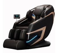 Poltrona massaggiante con terapia del calore e reclinabile profondamente per rilassamento di tutto il corpo, design a capsula spaziale per uso familiare