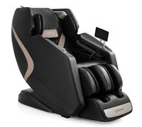 Poltrona massaggiante elettrica Zero Gravity reclinabile con calore, touch screen LCD, airbag, altoparlante Bluetooth, 12 programmi di massaggio