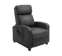 POLTRONA MASSAGGIANTE HOMCOM IT700-143V90BK