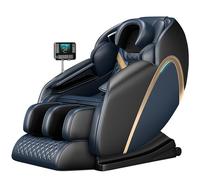 Poltrona massaggiante - reclinabile a gravità zero con airbag, pista SL, rulli per piedi, touch screen, modalità automatiche per impiegati in ufficio