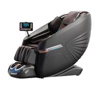 Poltrona Massaggio Shiatsu con Gravità Zero, Pressoterapia e Termoterapia - Riflessoterapia 4D, 5 programmi, Edizione Limitata