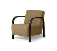 Poltrona Mazo ARCH quadrata/Vidar 333/Rovere Nero