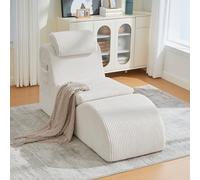 Poltrona moderna per il tempo libero dal design unico, ergonomica, in schiuma di compressione altamente elastica, seduta rimovibile e tasca laterale per una seduta confortevole nella vita di tutti i