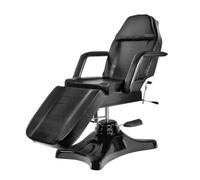 POLTRONA NERA PER ESTETISTA ALZATA IDRAULICA CENTRO ESTETICO LETTINO PROFESSIONALE FORO VISO