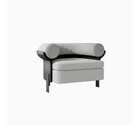 Poltrona oversize confortevole decompressione per soggiorno, camera da letto, ufficio, reception hotel, design moderno, ideale per appartamento e ristorante
