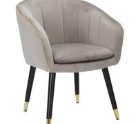 POLTRONA PARIS GRIGIA/GOLD