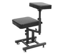Poltrona Parrucchiere Professionale Regolabile, Sedia Salone Bellezza, Schienale Inclinabile, Girevole, Ruote Frenate, Comfort Ergonomico, Montaggio Facile, Uso Casa Soggiorno Istituto