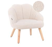 Poltrona per bambini con gambe in legno beige chiaro Miland