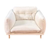 Poltrona per casa delle bambole 10x8x6,5 cm, 1:12, mobili per casa delle