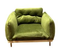 Poltrona per casa delle bambole 10x8x6,5 cm Decorazione per scena Mobili