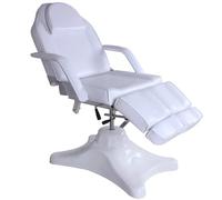 POLTRONA PER ESTETISTA PEDICURE DUE GAMBALI SEPARATI ALZATA IDRAULICA CENTRO ESTETICO LETTINO PROFESSIONALE FORO VISO