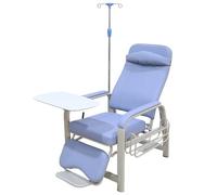 Poltrona per Flebotomia, Poltrone Reclinabili Mediche in Pelle per Impieghi Gravosi, Poltrona Reclinabile per Sala di Pronto Soccorso, Utilizzabile Sia in Posizione Seduta Che Sdraiata(Purple)