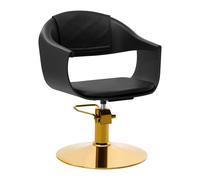Poltrona per parrucchiere Gabbiano A364 (nero)