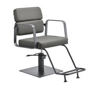 Poltrona per parrucchiere | Gabbiano PORTO - Grigio/grigio