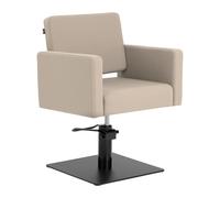 Poltrona per parrucchiere | VITORIA (nero/beige)