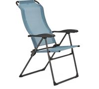Poltrona pieghevole berger comfort azzurro