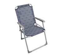 POLTRONA PIEGHEVOLE SDRAIO MARE SPIAGGIA GIARDINO ALLUMINIO AZZURRO RELAX PLUS