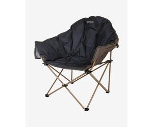 Poltrona pieghevole Regatta Serene XL nero marrone